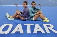 Jasmine Paolini and Sara Errani won the doubles title in Doha this year | Image Source: Getty